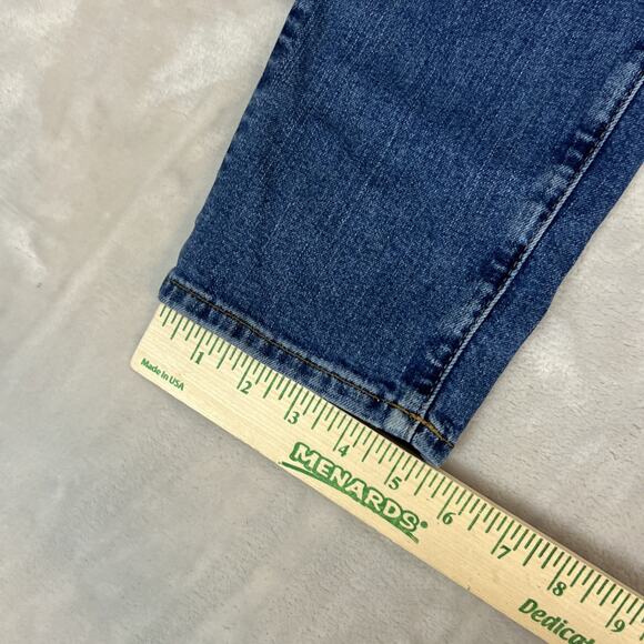 American Eagle Jeans Mens 28x34 Blue Denim Athletic Fit Stretch Skinny Preppy - Picture 5 of 13